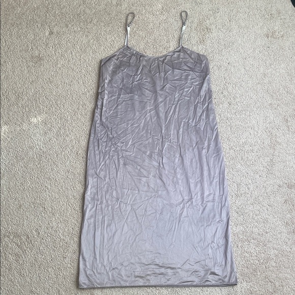 None Other - Elegant Lavender Chemise Slip